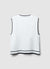 Gilet in maglia profili contrasto