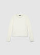 Maglia a trecce con perle - XS