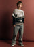 Oversize T-Shirt mit Auto-Print