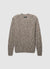 Maglia con trecce in rilievo