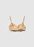 Push-up bra with floral lace
