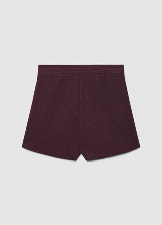 Gonna-pantalone gessato