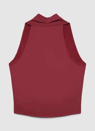 Crossed top with sash
