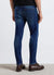 Solid colour skinny jeans