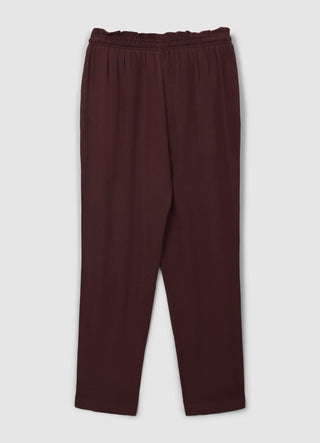 Pantalone lungo tinta unita