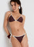 Slip mare brasiliana con piping e laccetti