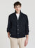 Cardigan sciallato tinta unita