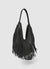 Borsa hobo con frange