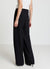 Pantaloni palazzo con doppia piega