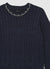 Pull en maille torsadée avec perles