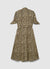 Vestito chemisier animalier con cintura