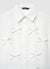 Camicia crop con fiocchi applicati