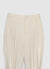Long trousers with pleats