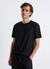 T-shirt girocollo a tinta unita