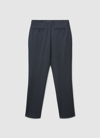 Pantaloni dritti tinta unita