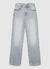 Einfarbige Straight-Jeans