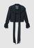 Bow and frill blouse