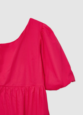 Vestito corto a palloncino