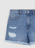 Pantalon court en jean