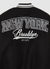 College lettering bomber jacket