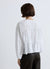 Blusa con maniche a sbuffo e balze arricciate