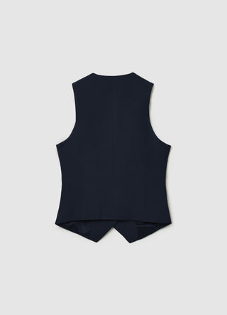 Gilet tinta unita