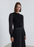 T-shirt con maniche lunghe in bitessuto