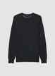 Plain crew neck sweater - S