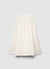 Plain flared midi circle skirt