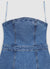 Tubino corto in denim
