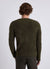 Bouclé-Pullover mit Rundhalsausschnitt in Uni