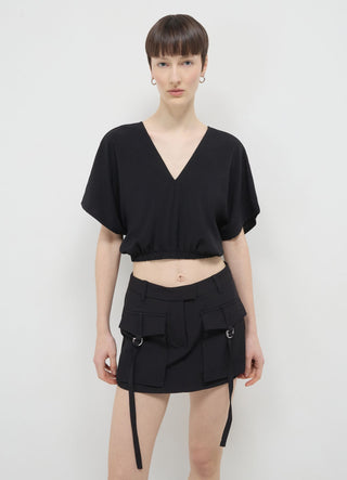 Blusa scollo a v