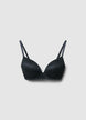 Padded triangle lace bra - 75 B