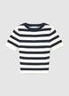 T-shirt à rayures - XXL