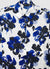 Camicia a fiori similsatin