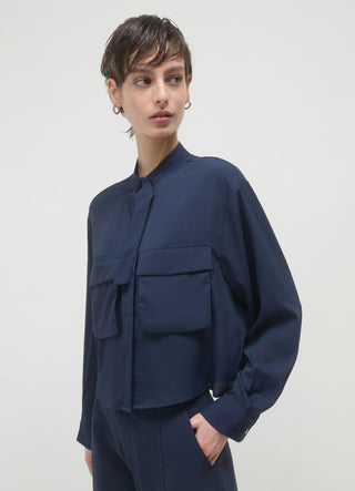Camicia coreana con tasconi