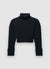 High-neck jumper