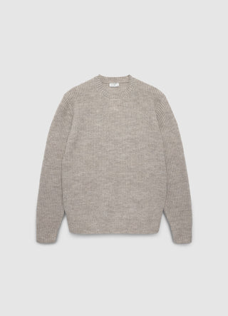 Pull à côtes anglaises uni