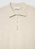 Maglia polo con zip