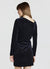 Vestito corto ciniglia pois