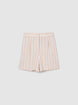 Gestreifte Bermudashorts - XS