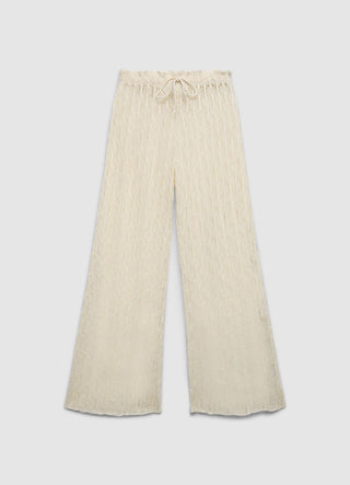 Lange Hose aus Spitze