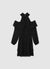 Vestito corto frill