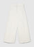 Pantaloni palazzo cropped tinta unita
