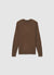 Honeycomb crew neck sweater