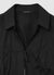 Cropped shirt with laces