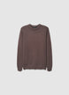 Crew neck jumper with distressing - 4XL