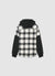 Camicia con cappuccio a quadri