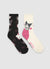 Pack 2 calze con stampa Hello Kitty® e Kuromi®
