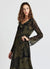 Long paisley print dress